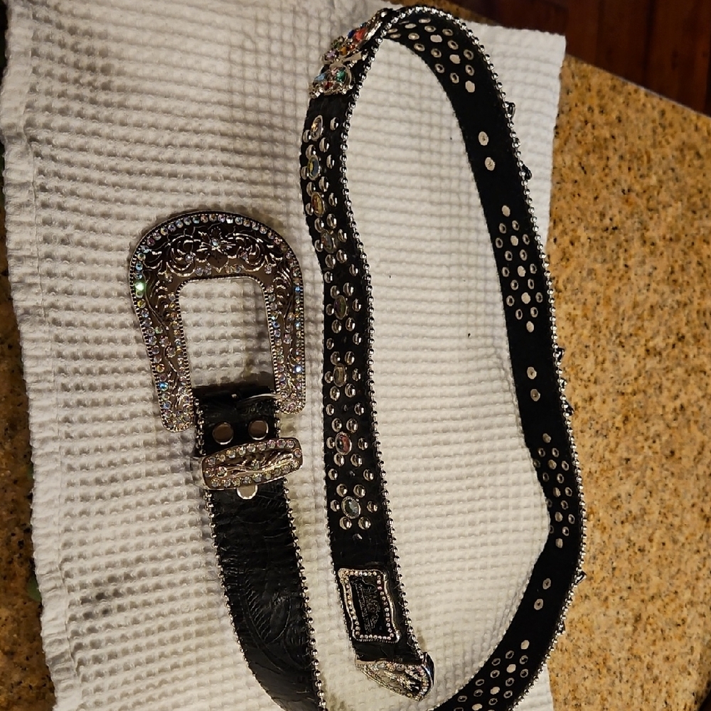 Rhinestone Belt